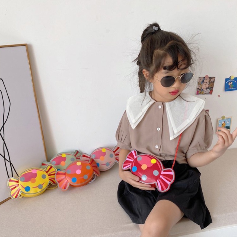 Túi Đeo Vai Mini Bằng Da Pu Nhiều Màu Sắc Xinh Xắn