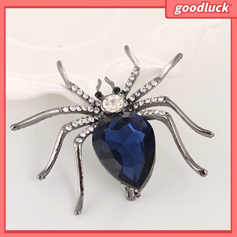 Trâm Cài Áo Hình Nhện Có Đính Đá Hợp Thời Trang Cho Nữ