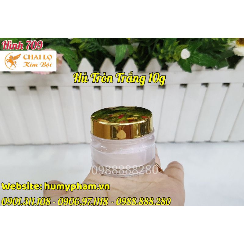 HỦ ĐỰNG KEM FACE TRÒN 10g