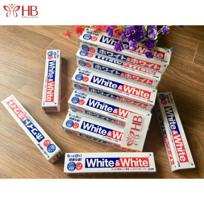 Kem Đánh Răng White &amp; White Nhật Bản