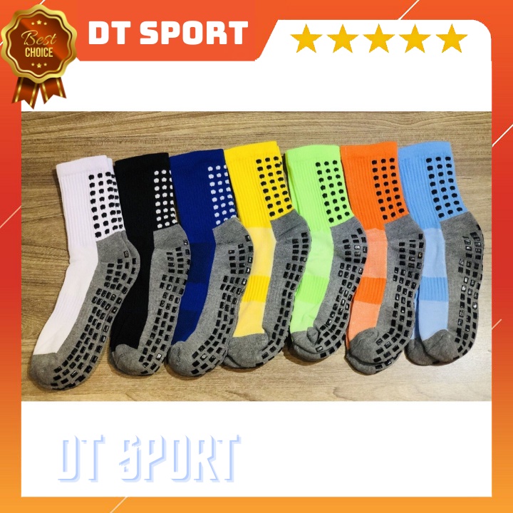 Tất Thể Thao Chống Trơn, Vớ Thể Thao Trống Trơn Nam Nữ Phụ Kiện Thể Thao DT Sport