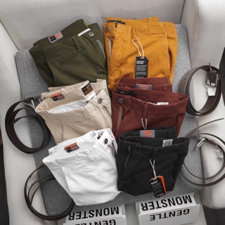 Quần short khaki túi hộp s.dry