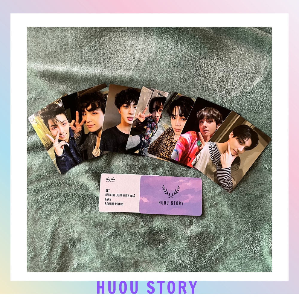 Ảnh card lightstick BTS official