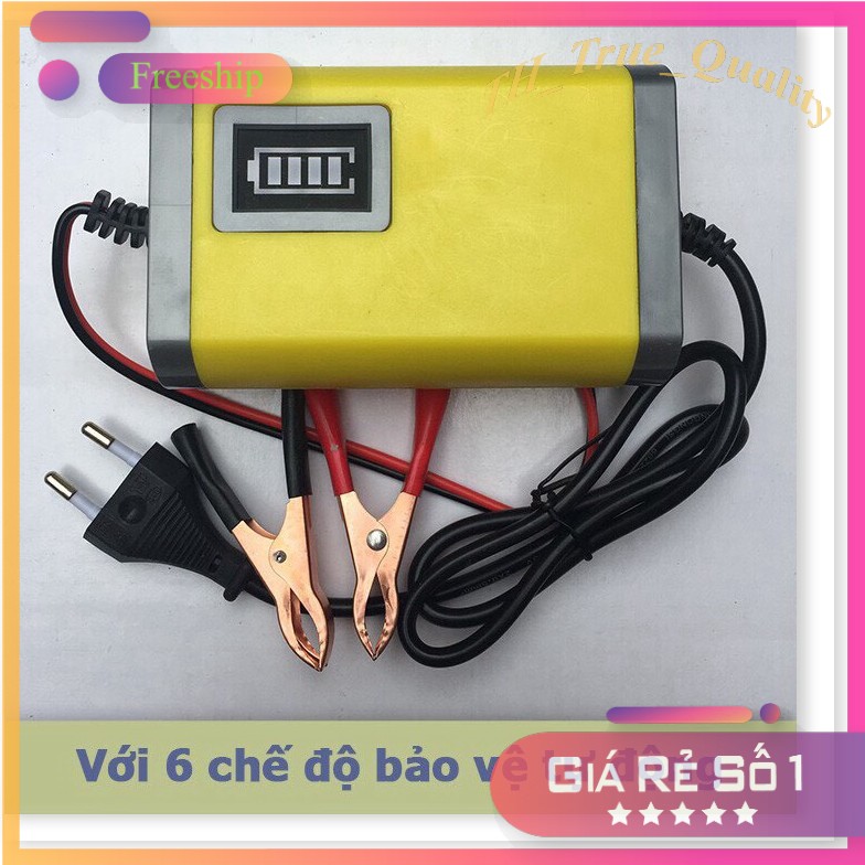 ⚡ Bộ Kích Sạc Acquy, Máy Sạc Bình Acquy 12V, Bộ Sạc Acquy Thông Minh Cao Cấp, Bộ Nạp Acquy Tự Ngắt Sạc Nhanh 👉HD P