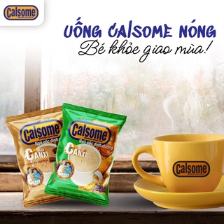 Bột Ngũ Cốc CALSOME CANXI Vị Socola/Vanilla 500G (20 Gói)