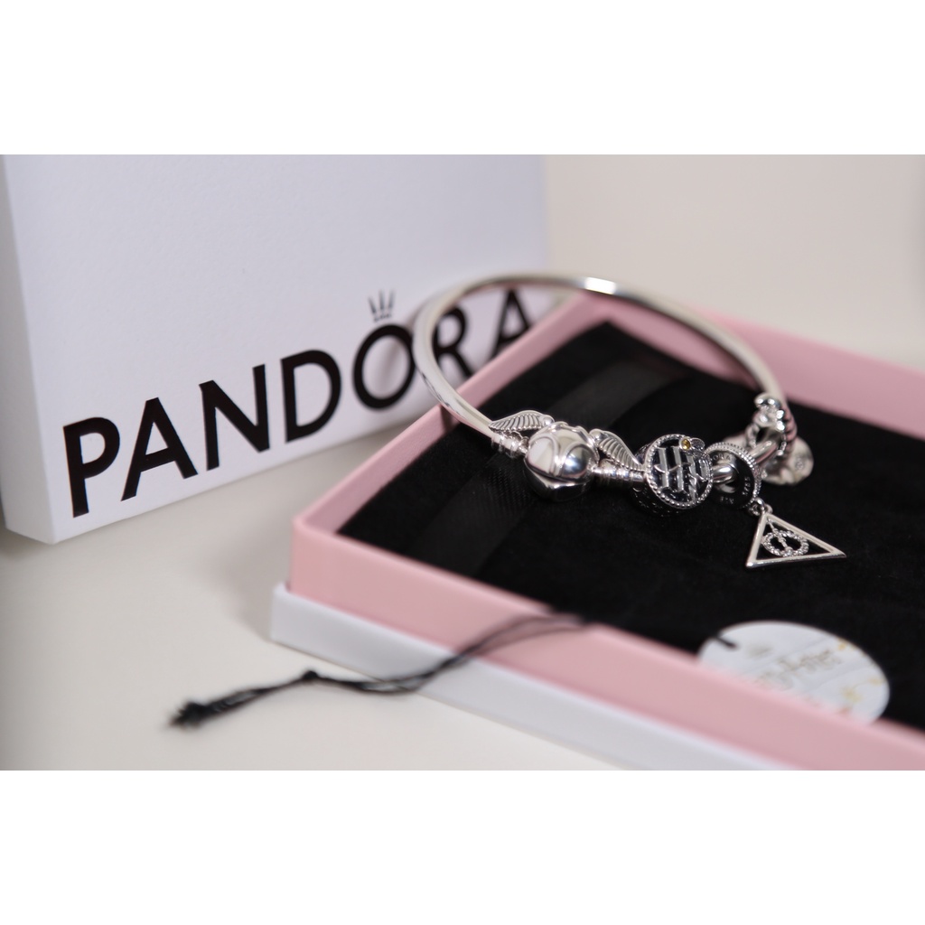 Mặt dây chuyền đồ tạo tác linh thiêng phong cách Harry Potter cho vòng đeo tay tự làm