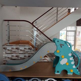 Cầu Trượt Khủng Long Sức Mạnh - Cầu Trượt Giá Rẻ Toàn Quốc