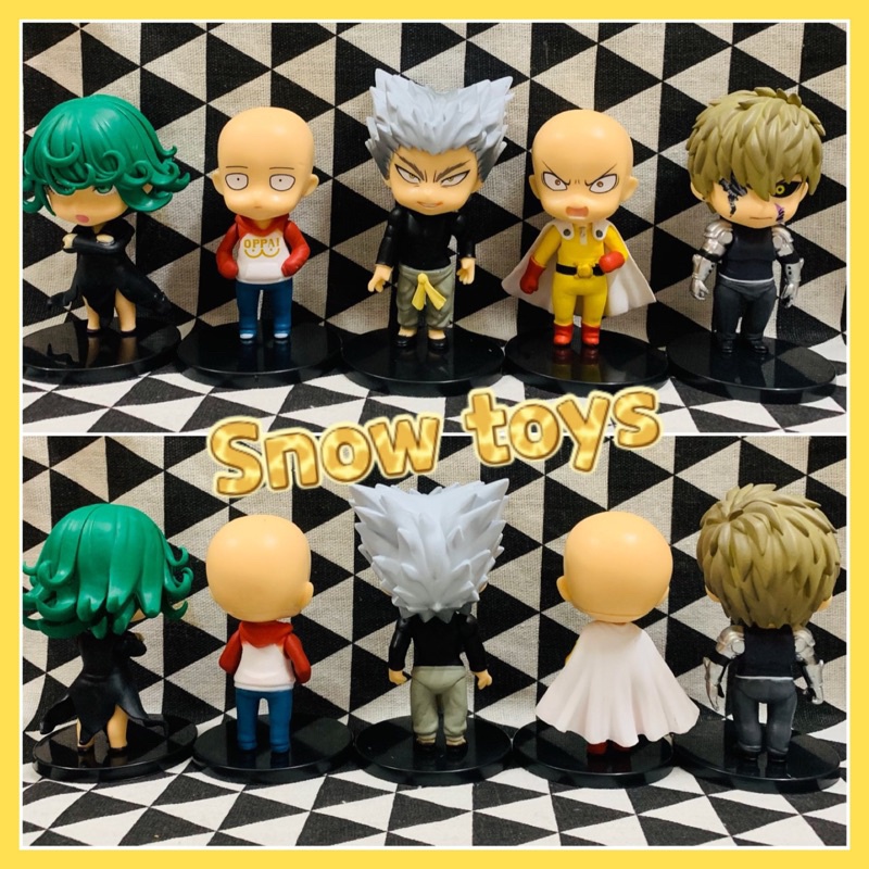 Mô hình One Punch Man - 5 mô hình nhân vật One Punch Man - Saitama Genos Tatsumaki Garou