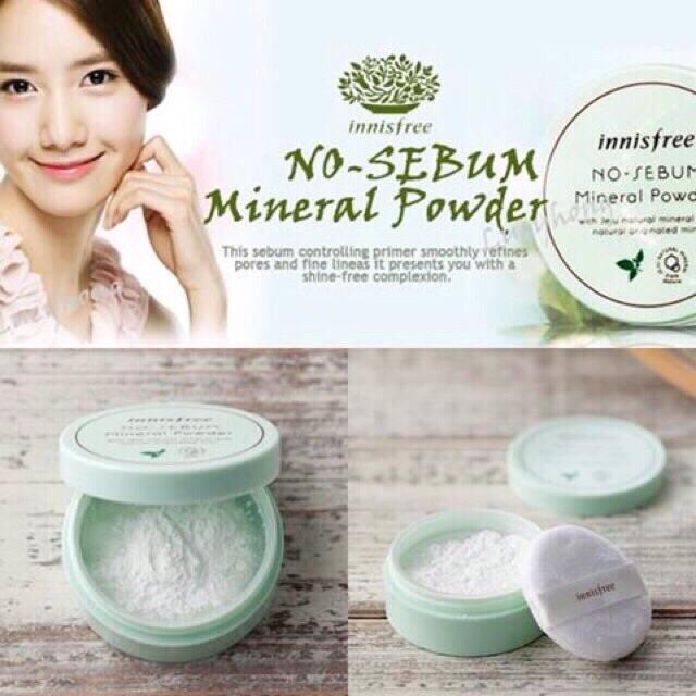 PHẤN PHỦ DẠNG BỘT INNISFREE NO SEBUM MINERAL POWDER