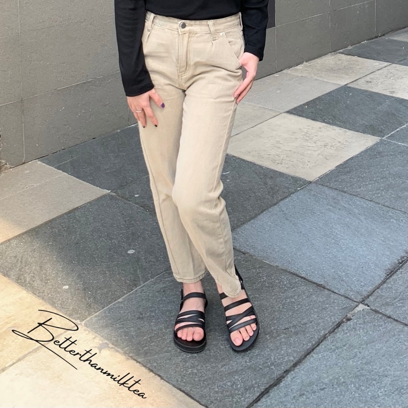 Giày Sandals quai chéo kết hợp quai ngang cá tính