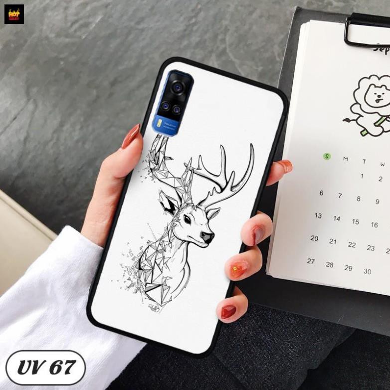 Ốp lưng Vivo Y51 2020 - lưng nhám viền dẻo đẹp