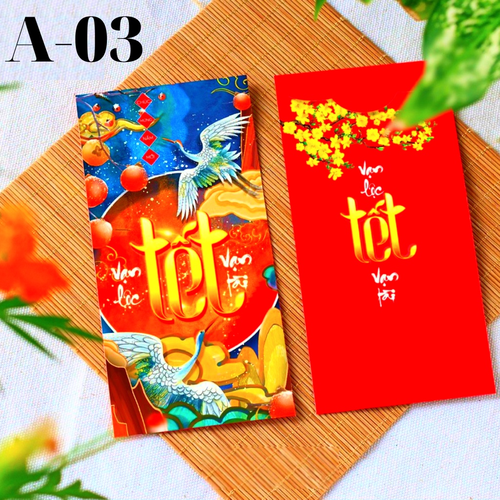 🌝SP MỚI🌝 Bao Lì Xì Đẹp Tết 2022 Hoạt Hình Con Cọp Dễ Thương Thần Tài Tiền Đô-Độc Lạ-Giá Sỉ-Rẻ-Màu Đỏ-Chất Giấy C150-Cứng