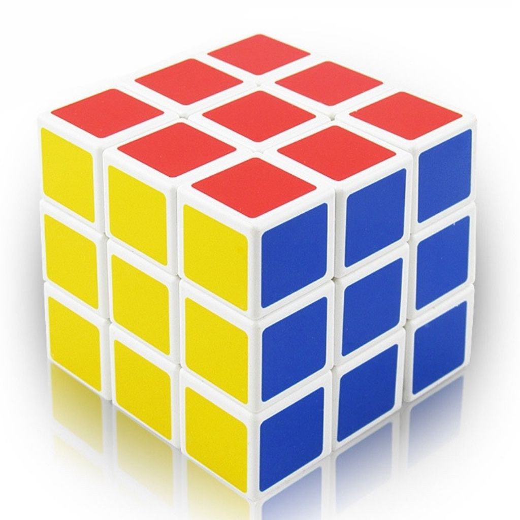 Rubik 3x3 xoay siêu mượt dùng làm quà tặng trong học tập giúp cho bé thông minh sáng tạo- đồ chơi trí tuệ Bi's house