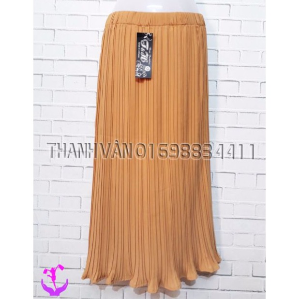 Chân váy dài xếp ly Quảng Châu giá tốt - 3018 | BigBuy360 - bigbuy360.vn