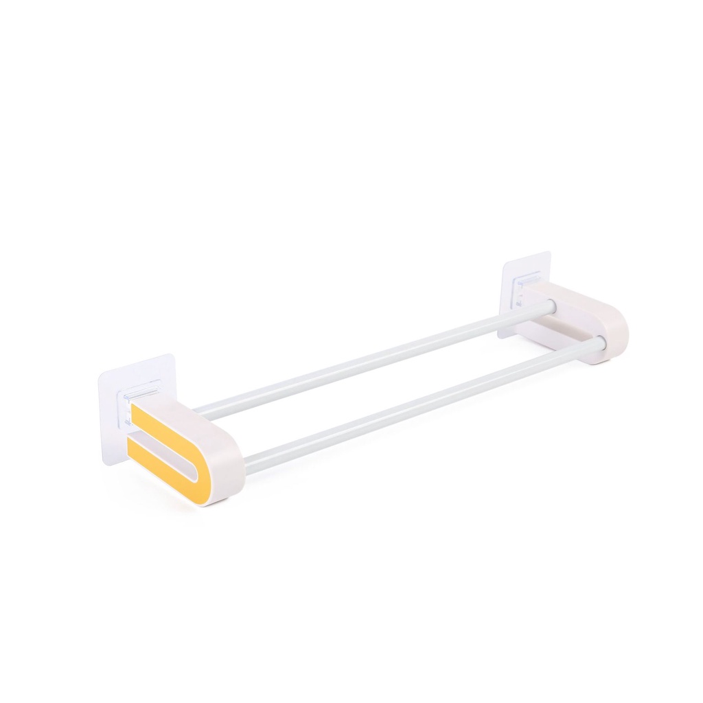 Giá Đôi Treo Khăn Gắn Tường Không Cần Khoan Tiện Dụng