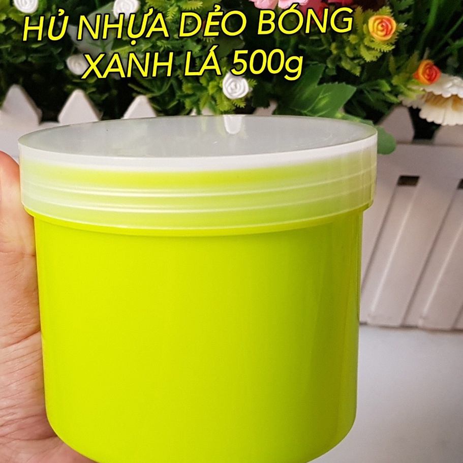 Hủ đựng kem body 500g - hu dung kem body GIAO MÀU NGẪU NHIÊN