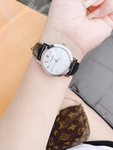 Đồng hồ nữ Bulova Classic Analog Display Quartz Black Watch
