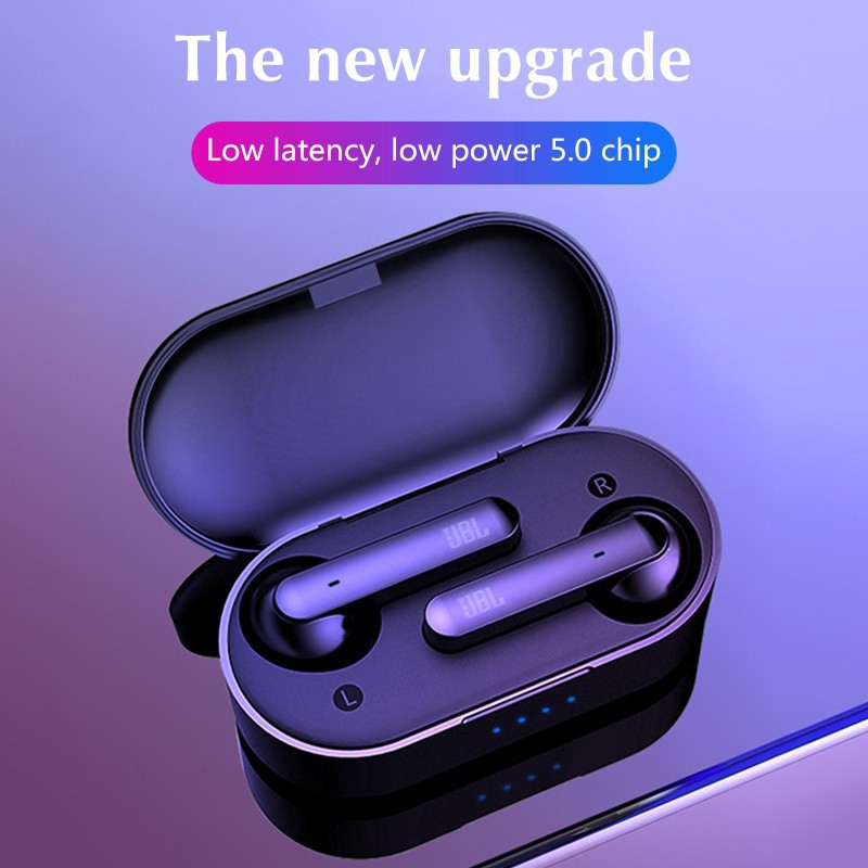 Bluetooth Baseus Encok Stereo Earbuds TWS 10 True Wireless Earphones Tai nghe Touch Control, Noise Cancelling Earpod