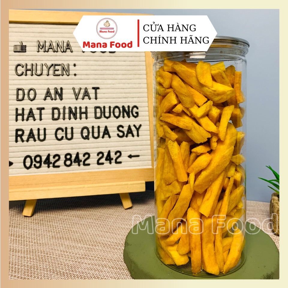 300G Khoai Lang Vàng Sấy Mana Food | Sấy mộc  - Không đường - VSATTP