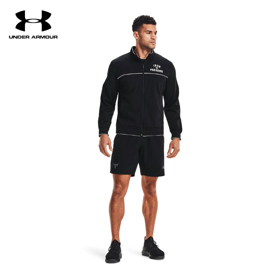 Áo khoác thể thao nam Under Armour Project Rock Knit Track - 1361750-001