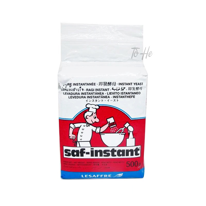 Men Khô Đầu Bếp Saf-Instant nhãn đỏ (men lạt) 500g
