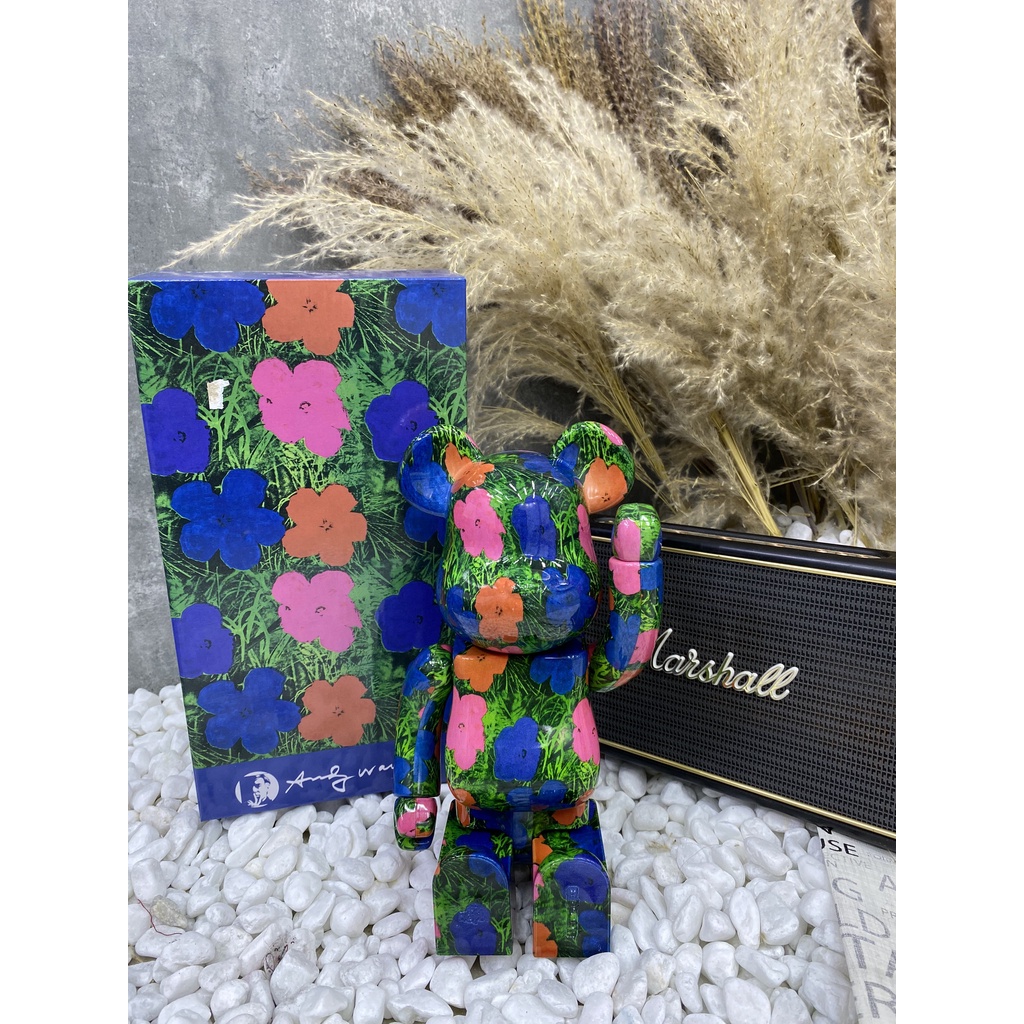Tượng Bearbrick Hoa 400%