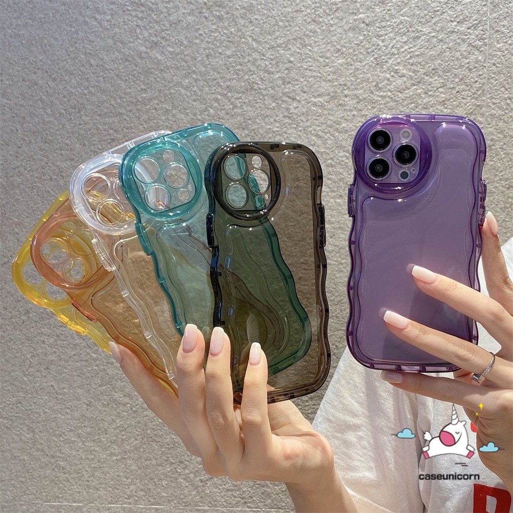 Ốp Điện Thoại TPU Mềm Có Đệm Khí Chống Sốc Chống Rơi Cho IPhone 14 7Plus 8Plus 11 12 13 14 Pro Max XS Max 7 8 Plus