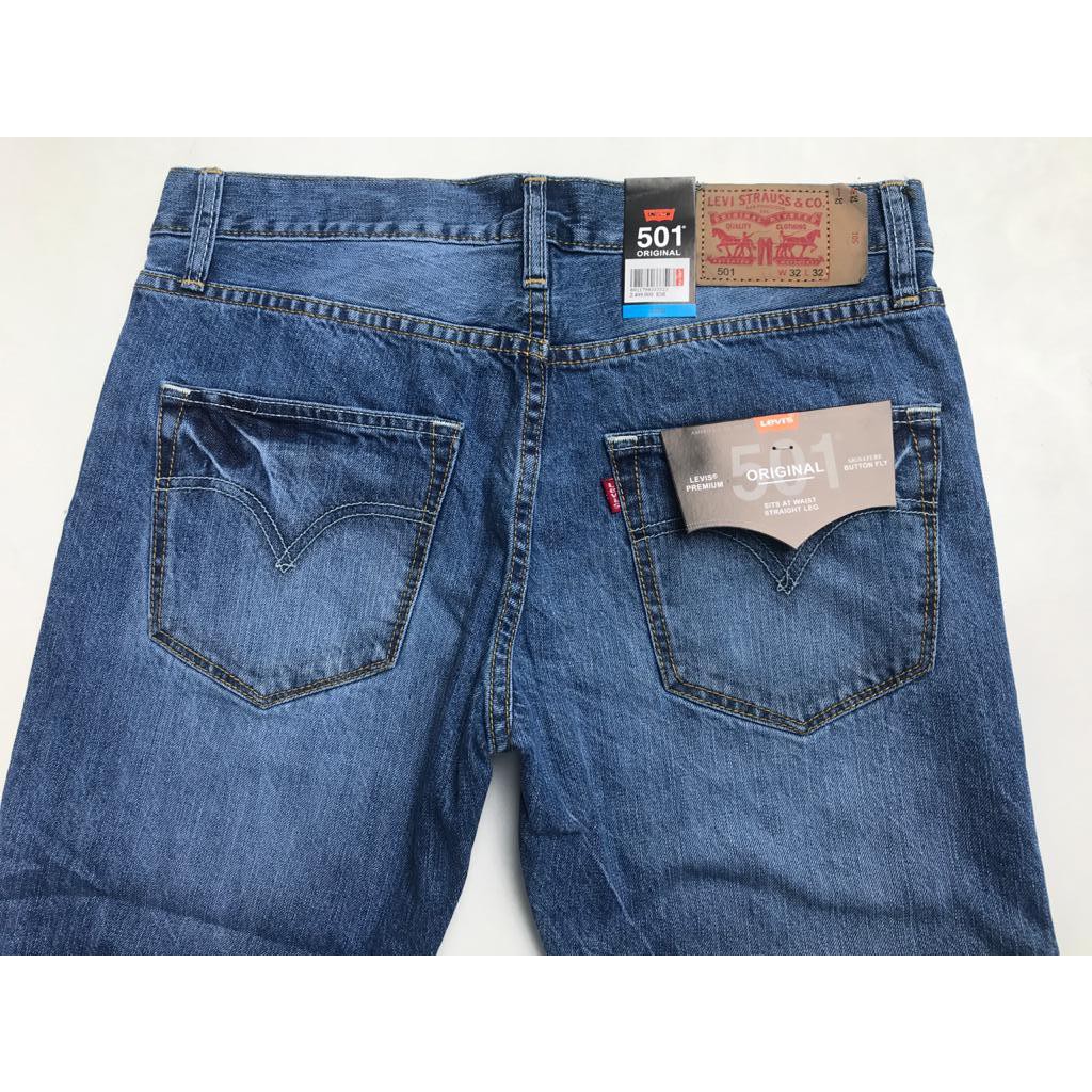 Quần Jeans Nam Dài Thời Trang Phong Cách Levis 501