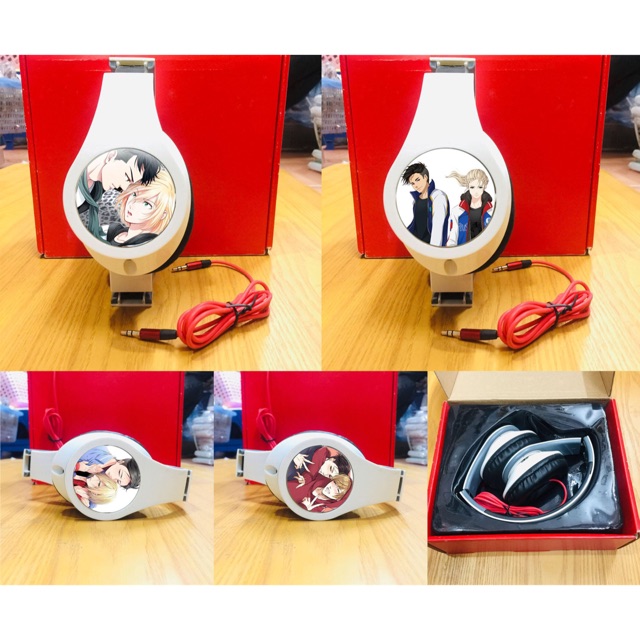 Tai nghe heatphone couple yuri!!! On lce otayuri 2 mặt ảnh tai mẫu ngẫu nhiên