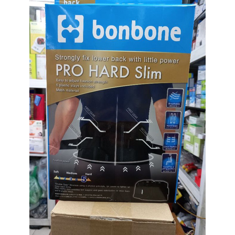 ĐAI LƯNG PRO HARD SLIM NHẬT BẢN ( tặng kèm 4 miếng dán giảm đau