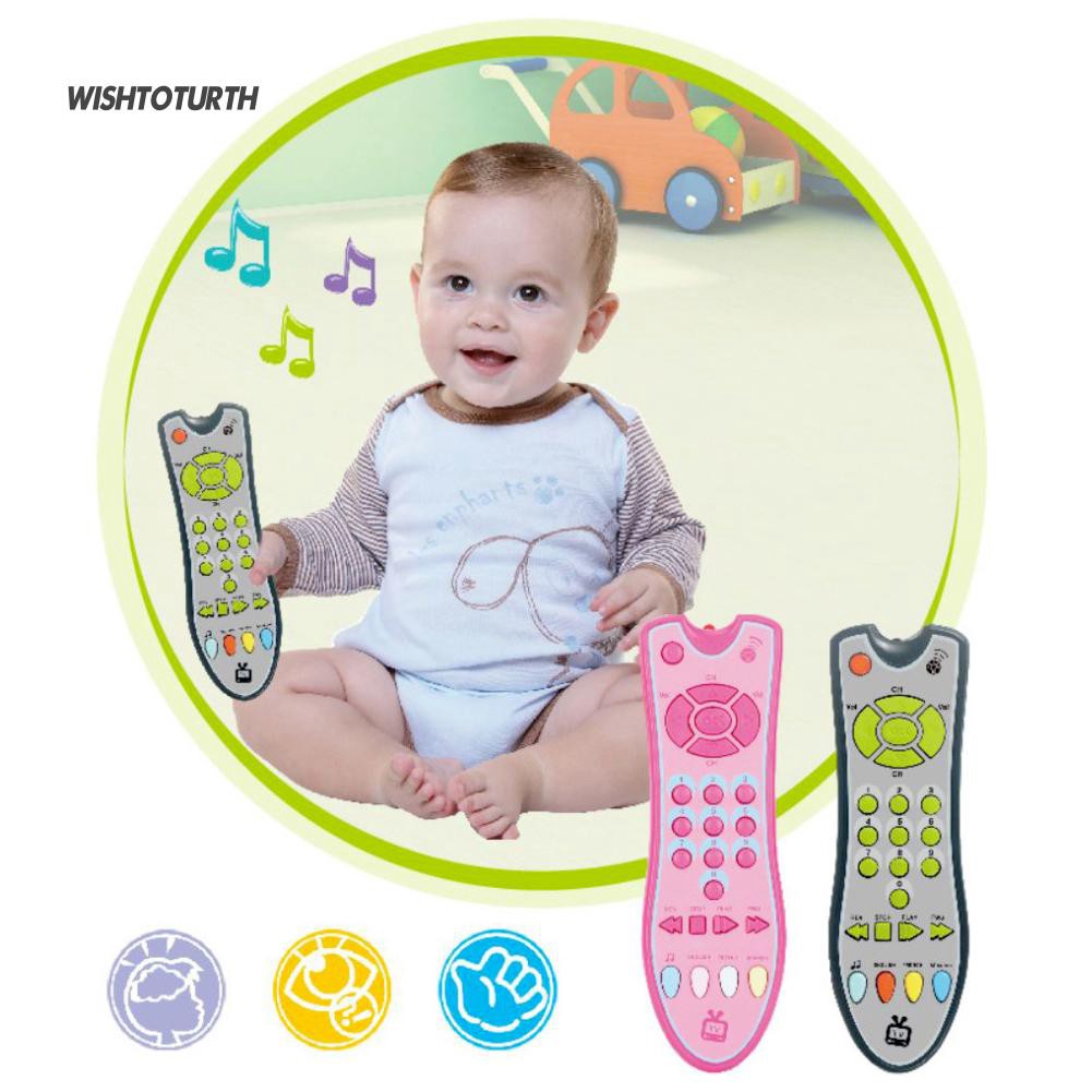 Đồ chơi tiếng anh có nhạc cho bé dạng remote điều khiển từ xa xinh xắn