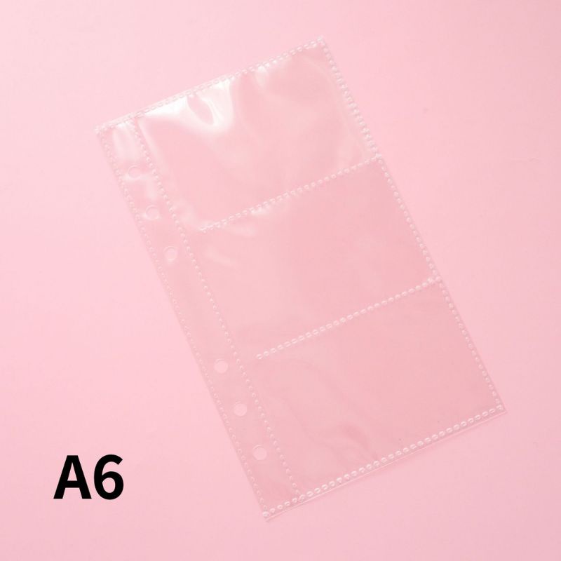 Sleeve A5, A6 đựng ảnh, sleeve dùng cho binder sổ còng