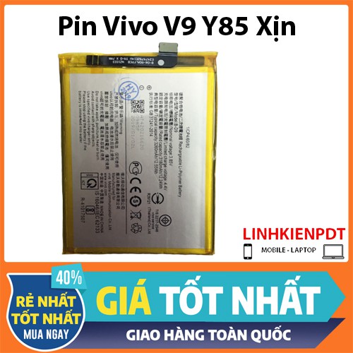 Pin Vivo V9/ Y85/ Y85A /Y85 Dual sim/Vivo Z1/B-D9