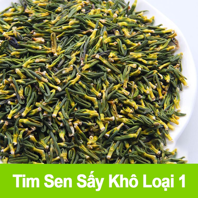 Trà Tâm Sen (Tim Sen) Sấy Khô Hàng Cao Cấp Chữa Mất Ngủ, Tốt Cho Tim Mạch Hộp 100gr