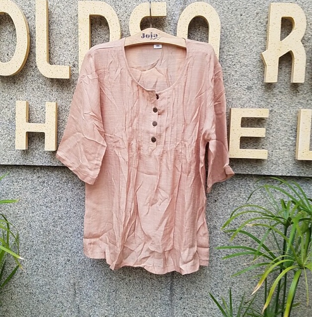 Áo Nữ Chít Li Trước Dáng Rộng Vải Xô Cotton Tay Lỡ Mỏng Mát Phong Cách Âu Mỹ Hàn Size XL-4XL