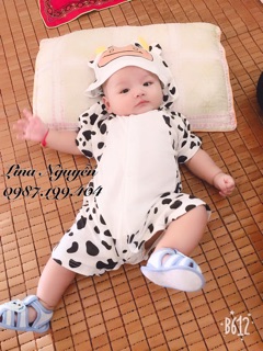 Bộ body thú cưng cho bé