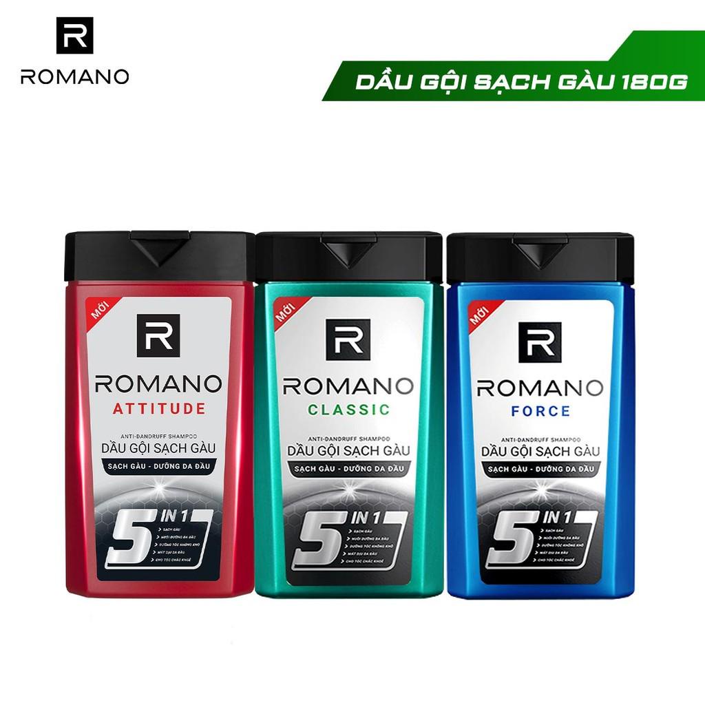 Dầu gội/ Sữa tắm nước hoa Romano 150g/ 180g