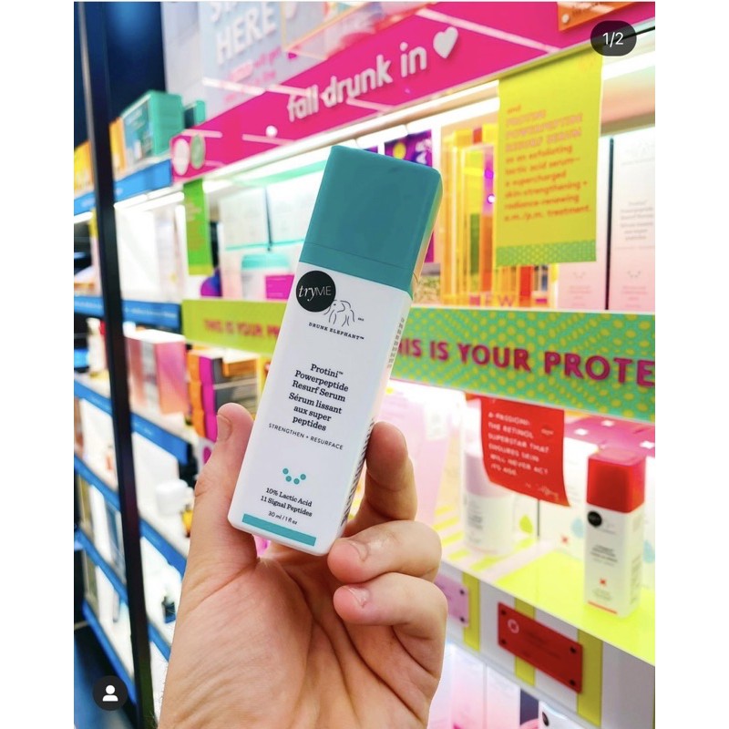 SERUM DRUNK ELEPHANT PROTINI Powerpeptide Resurf Serum - Serum phục hồi da thế hệmới