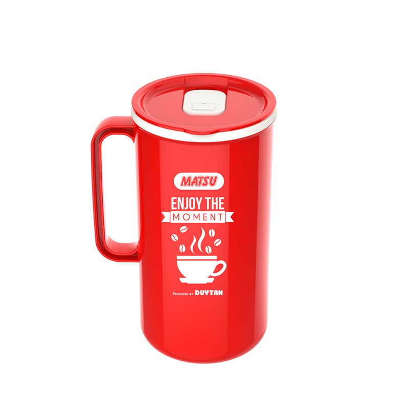 Ca Tròn Matsu 2 Lớp dung tích 750ml & 500ml Nhựa duy tân