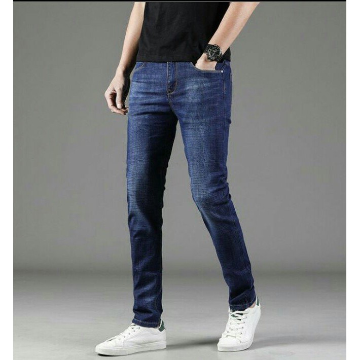 quần jean nam co giãn ống côn | BigBuy360 - bigbuy360.vn