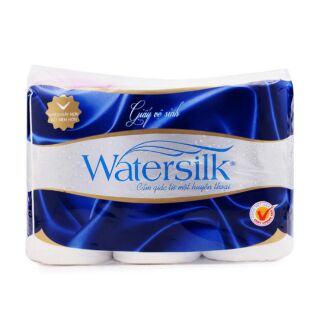 Giấy vệ sinh Watersilk 12 cuộn