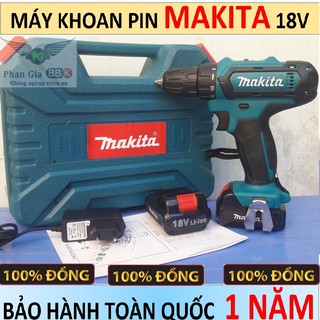 Máy khoan pin MAKITA 18V (1 PIN), máy bắt vít, máy khoan chất lượng cao