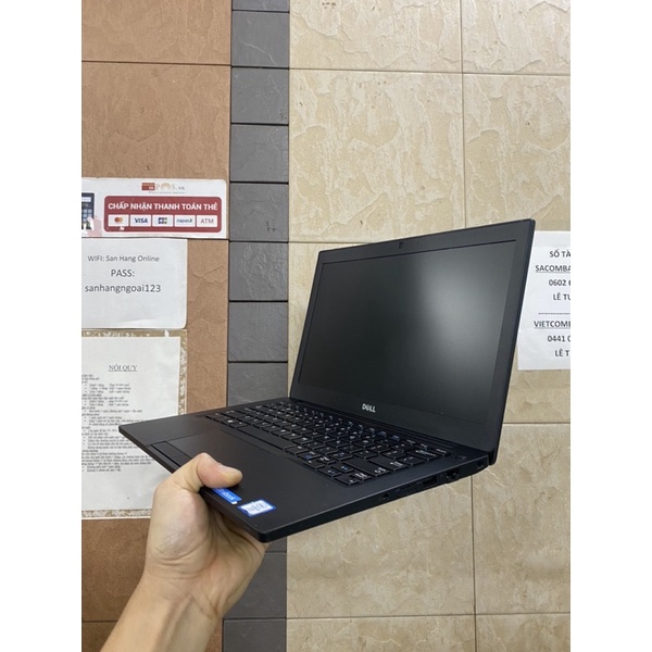 Laptop cũ dell latitude e7280 i7 7600U ram 8gb ssd 256gb 12.5 inch fullhd ips 1.2 kg