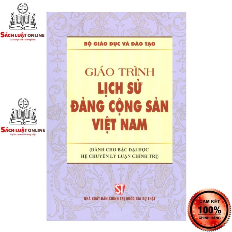 Sách - Giáo trình Lịch sử Đảng Cộng sản Việt Nam