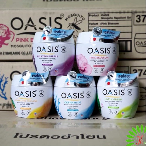 Sáp thơm đuổi muỗi OASIS (Nhiều lựa chọn hương)