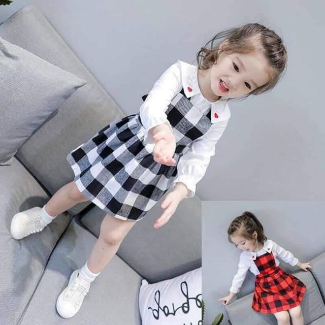 Set váy +áo cho bé