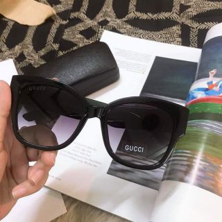 MẮT KÍNH NỮ GUCCI MÀU ĐEN CAO CẤP ( ẢNH THẬT 100%)