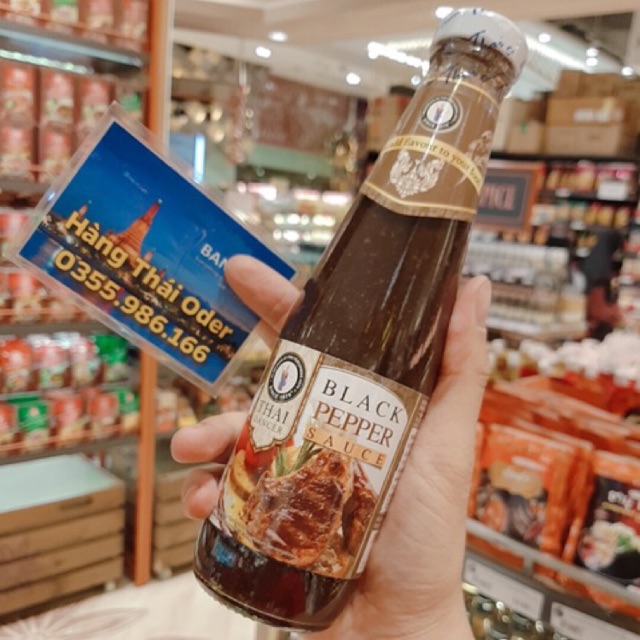 Sốt chấm bò tiêu đen thái lan HÀNG NGON NHẤT NỘI ĐỊA THÁI LAN