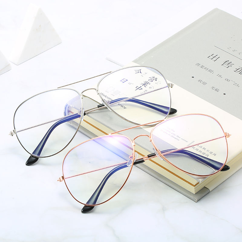 Mắt kính cận thời trang hàn quốc cổ điển có độ - 1.0-6.0 gọng kính chống ánh sáng xanh dành cho nữ