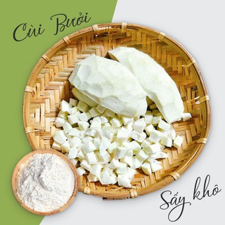 Cùi bưởi da xanh sấy khô bến tre, nguyên liệu nấu chè bưởi - vị nhớ
